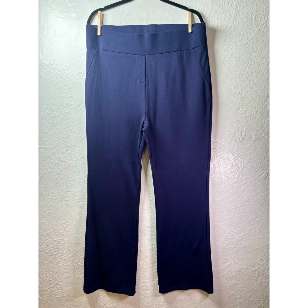Tapata Yoga Dress Pants Size‎ XXL Navy Blue Straight Leg Athleisure  Workout